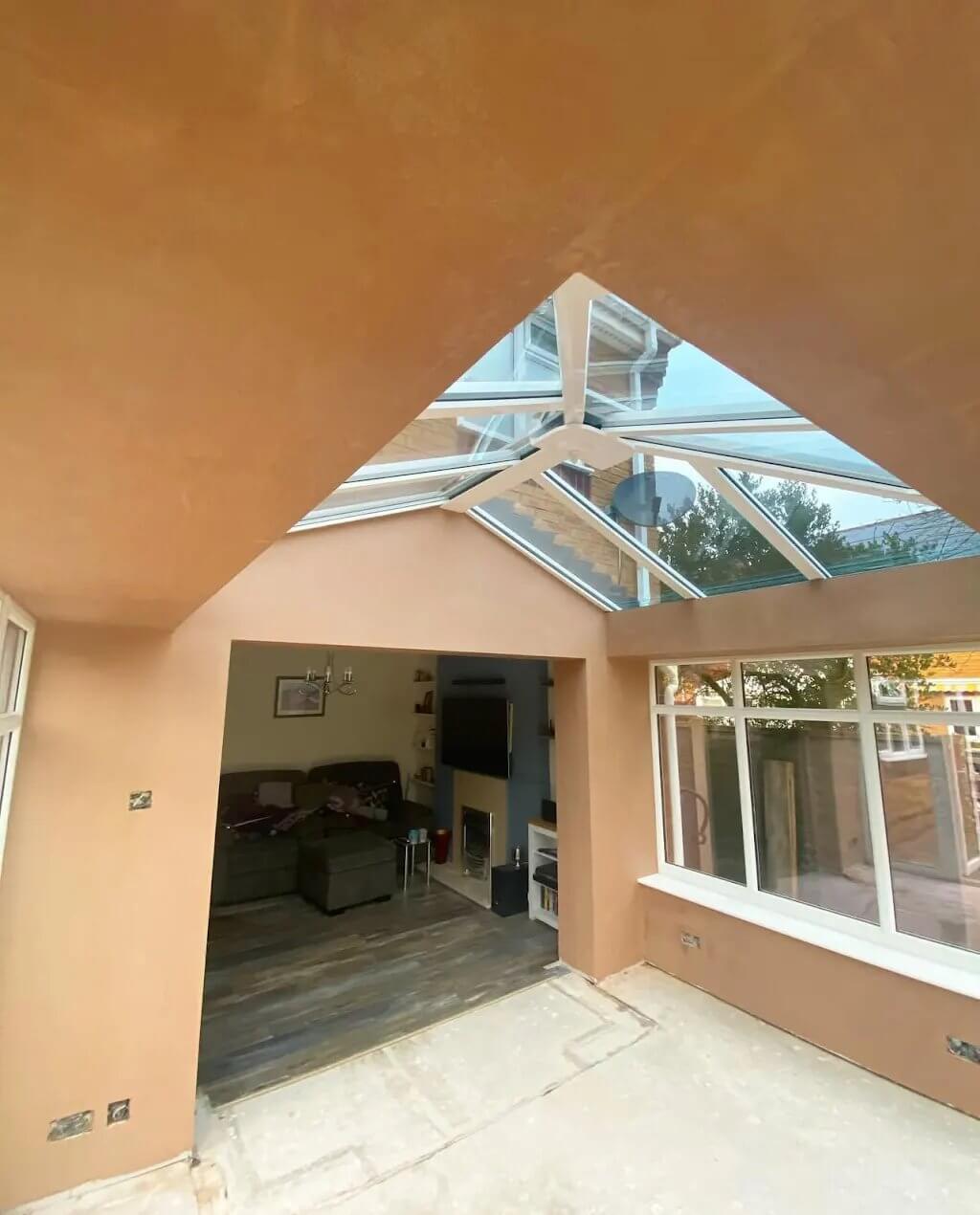 Extension Plastering Project 3 - Bournemouth
